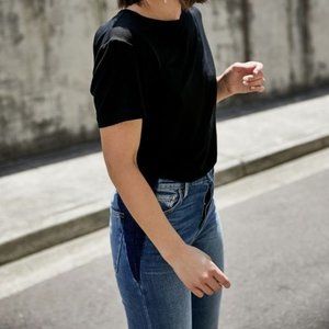 Frame Le Orginal Elton jean with two tone detailing at sides size 25